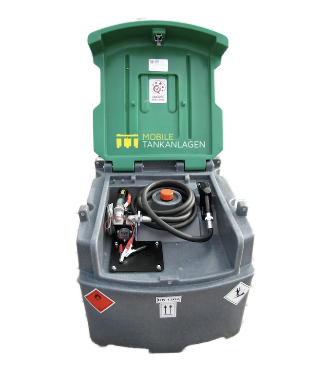 mobile Tankanlage - 210 Liter - für Diesel - Pumpe 40 l/min 12V DC